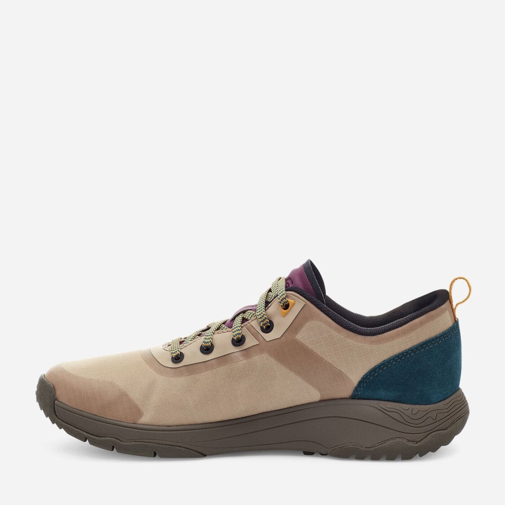 Beige Women's Teva Gateway Low Sneakers | 296-KEMZUS