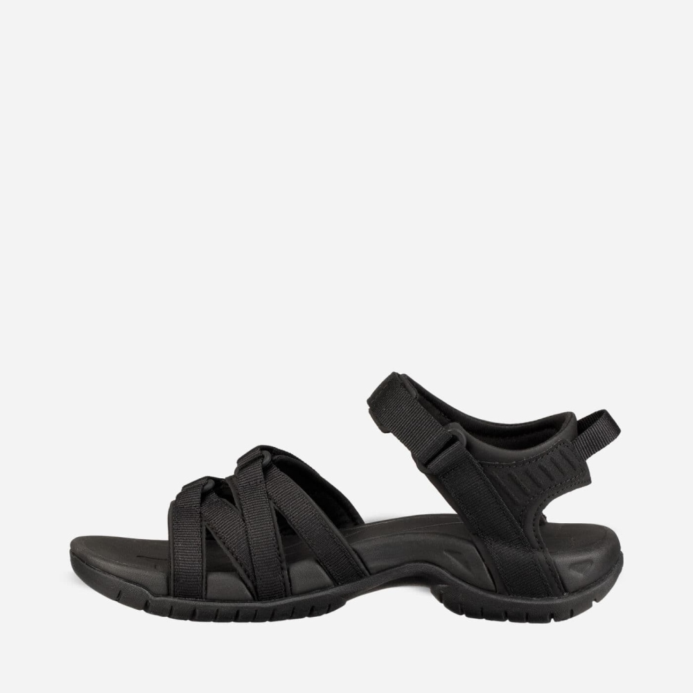 Black Black Women's Teva Tirra Hiking Sandals | 743-MPOVLT