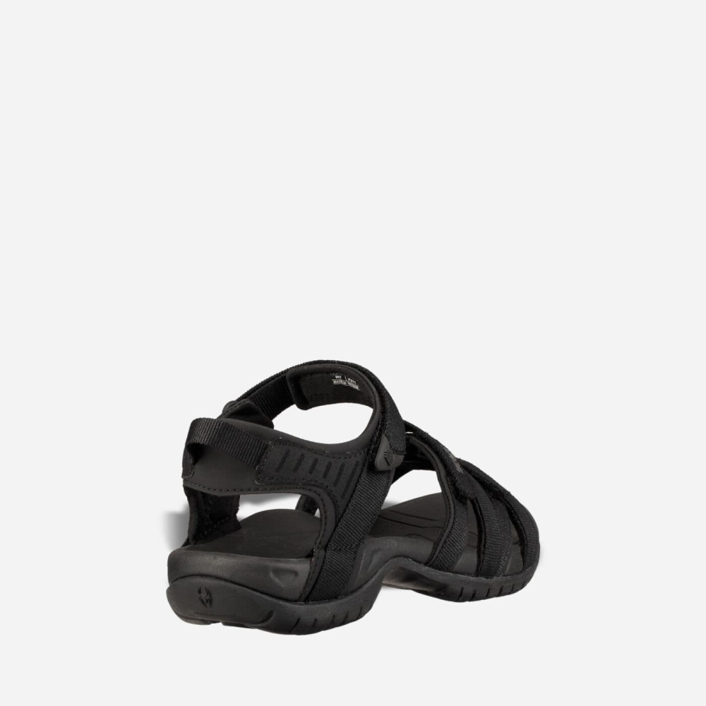 Black Black Women's Teva Tirra Hiking Sandals | 743-MPOVLT