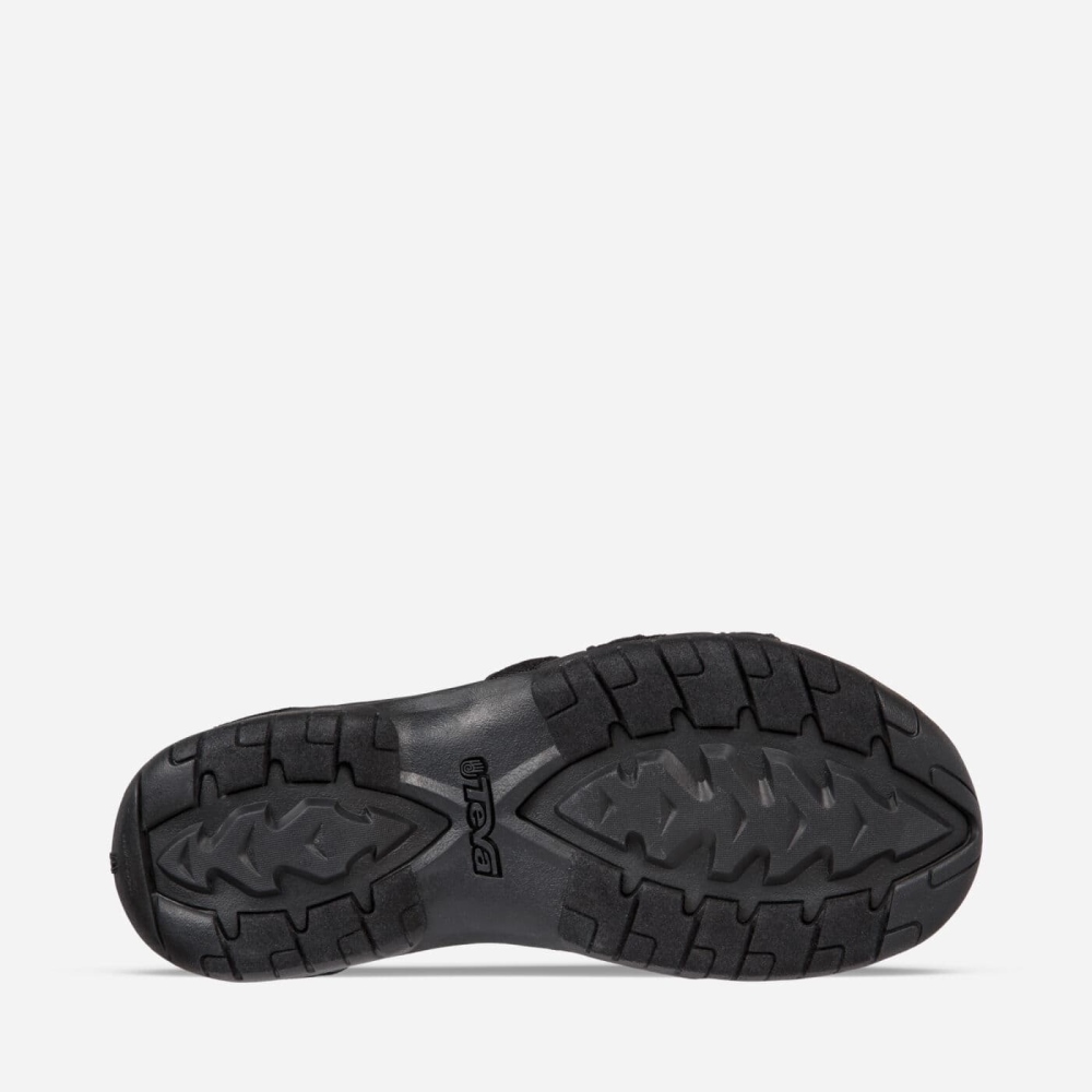 Black Black Women's Teva Tirra Hiking Sandals | 743-MPOVLT