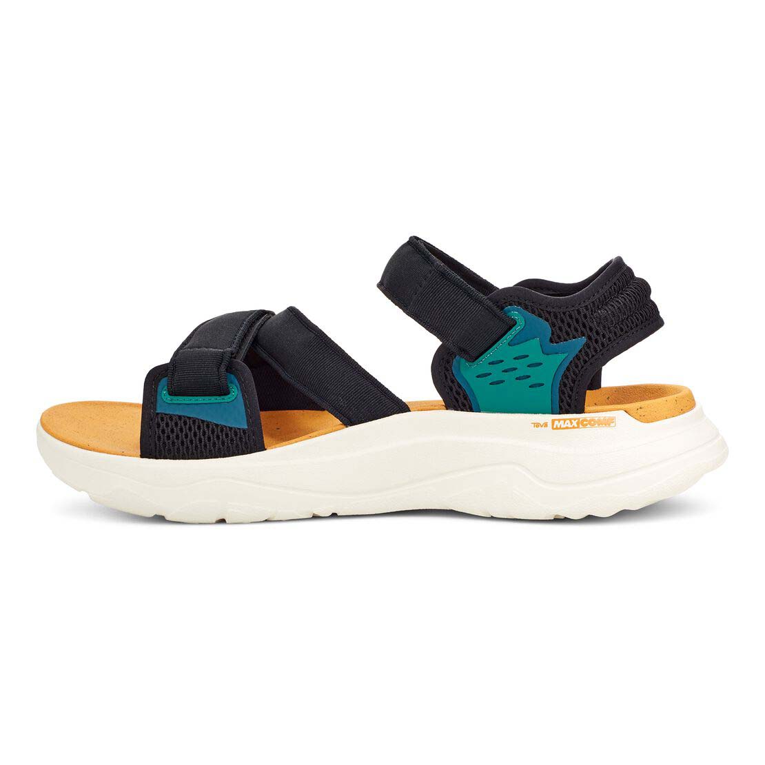 Black Blue Men's Teva Zymic Sandals | 307-PUZGHR