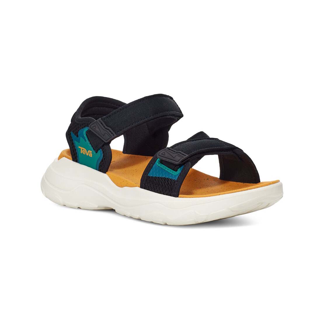 Black Blue Women's Teva Zymic Sandals | 453-WAOBFS