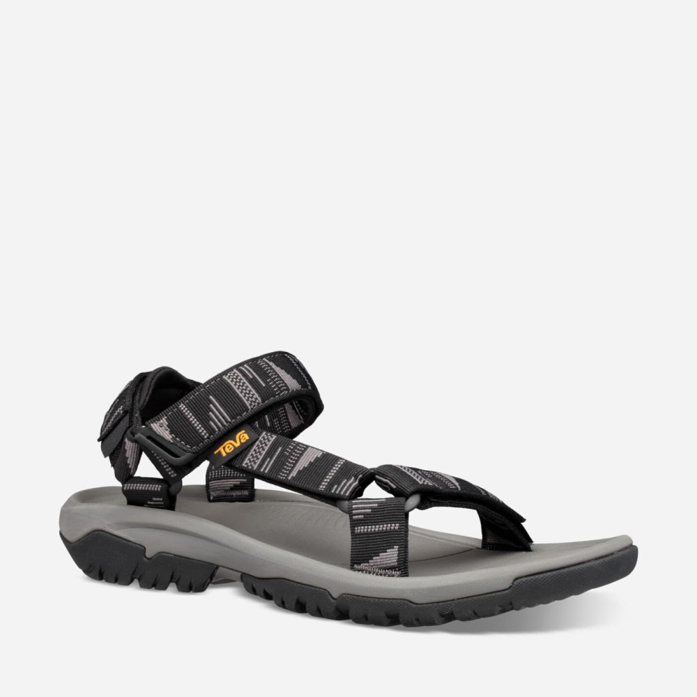 Black Grey Men's Teva Hurricane XLT2 Sandals | 216-DAQVJK