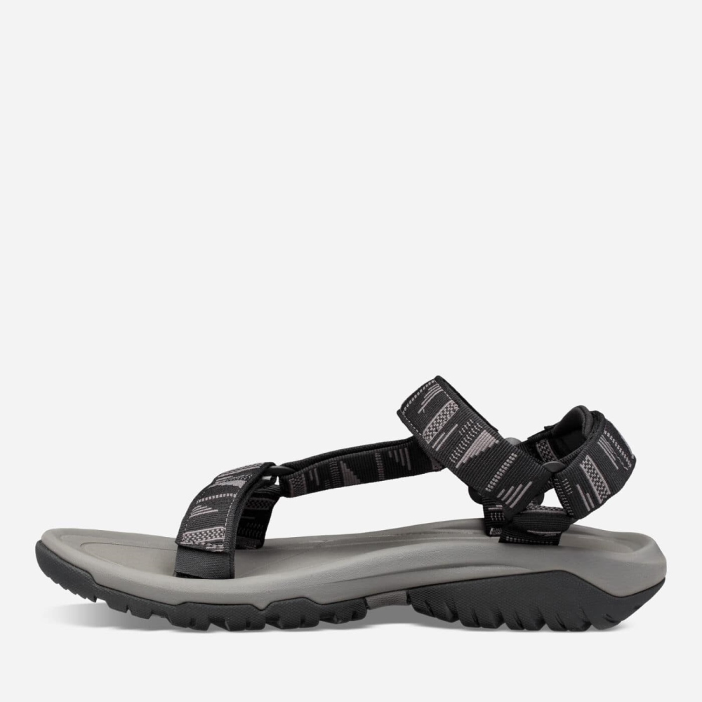 Black Grey Men's Teva Hurricane XLT2 Sandals | 216-DAQVJK