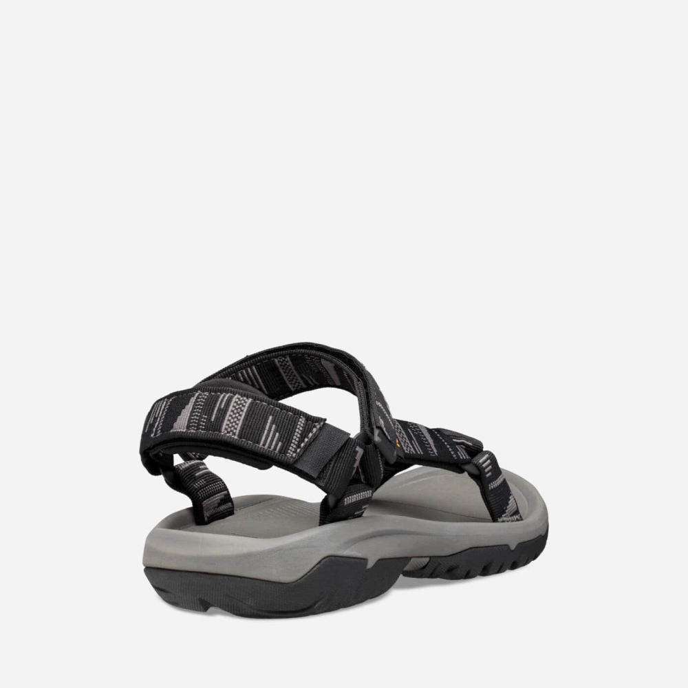 Black Grey Men's Teva Hurricane XLT2 Sandals | 216-DAQVJK