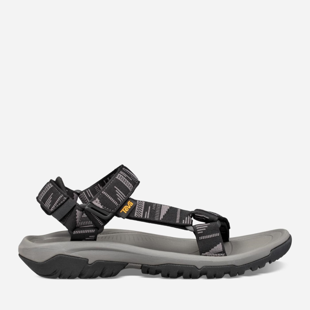 Black Grey Men\'s Teva Hurricane XLT2 Sandals | 216-DAQVJK