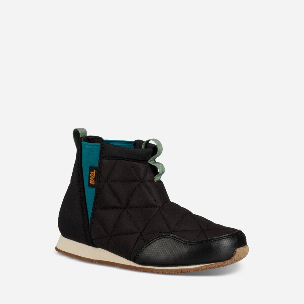 Black Kids' Teva Ember Mid Boots | 540-UELGOX