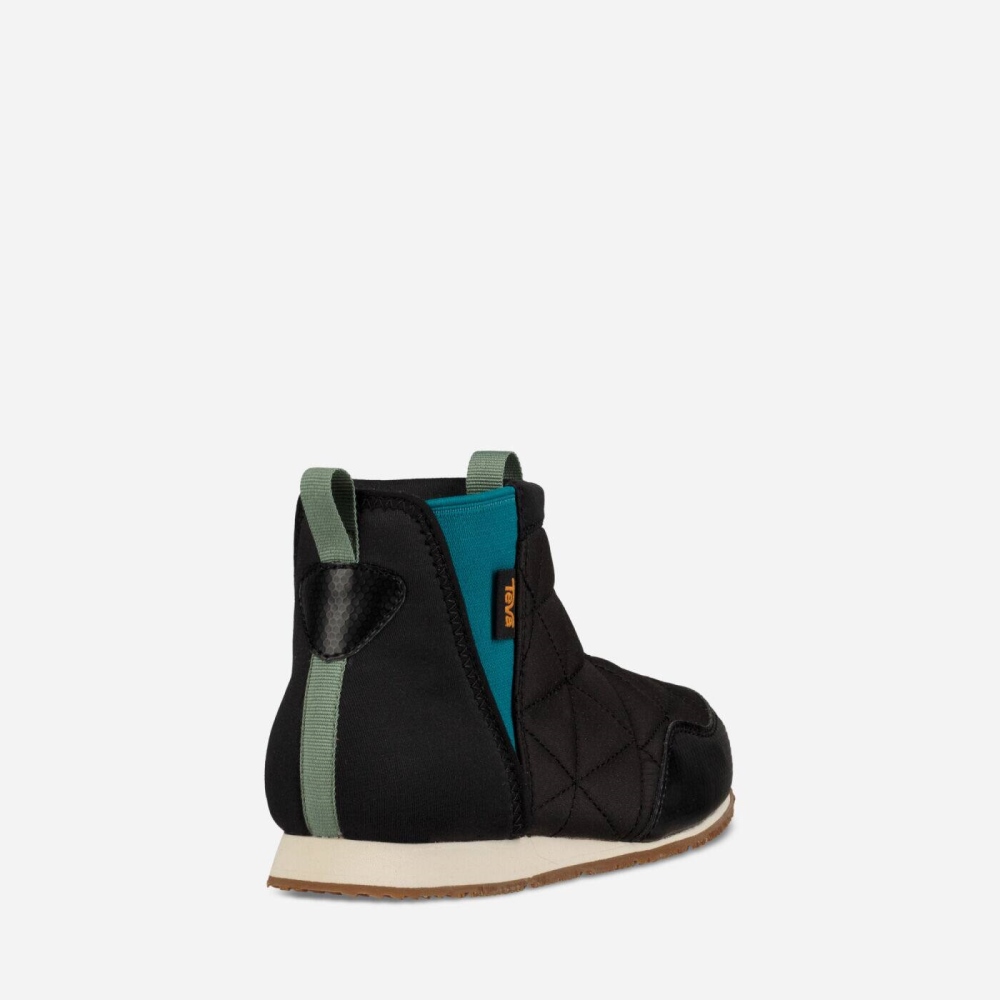 Black Kids' Teva Ember Mid Boots | 540-UELGOX