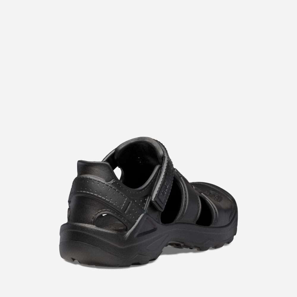 Black Kids' Teva Omnium Drift Hiking Shoes | 921-LDKNIH