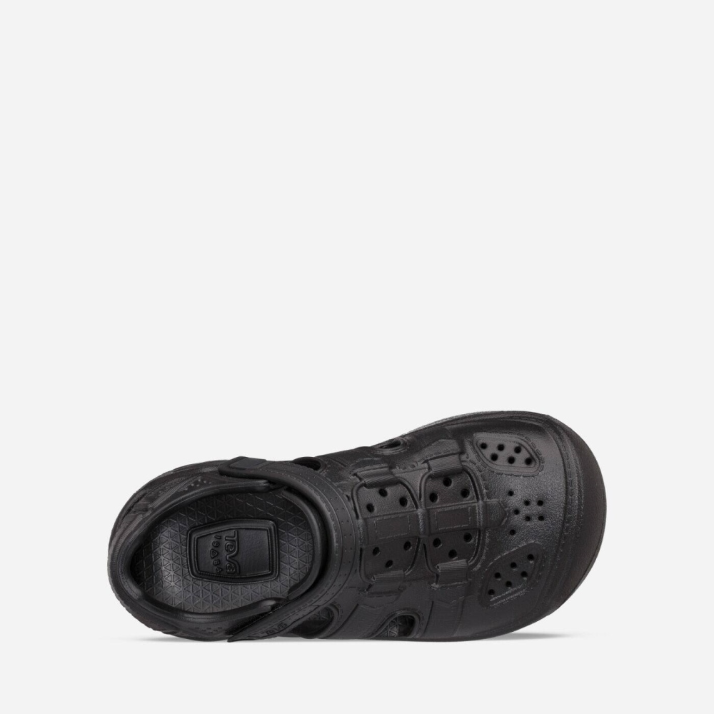 Black Kids' Teva Omnium Drift Slip On Shoes | 764-NRLEUJ