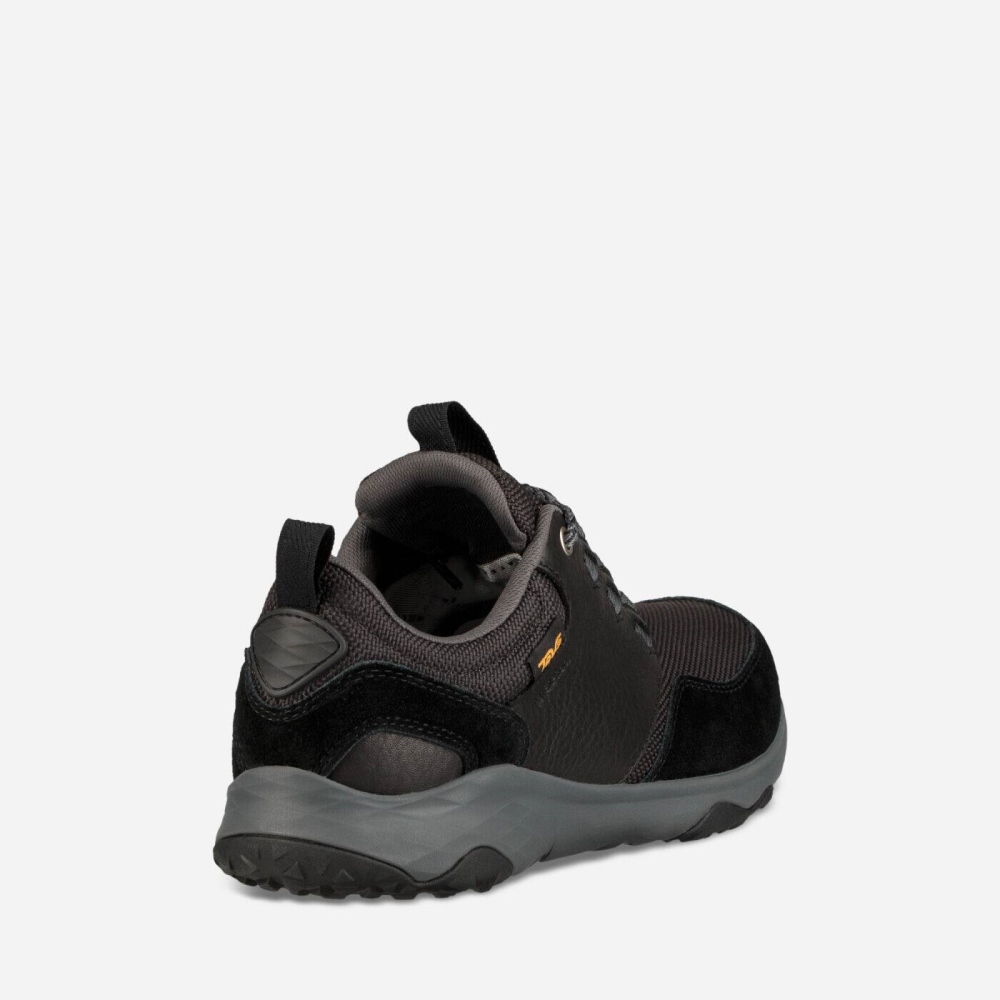 Black Men's Teva Arrowood Venture WP Sneakers | 150-KOLNQZ