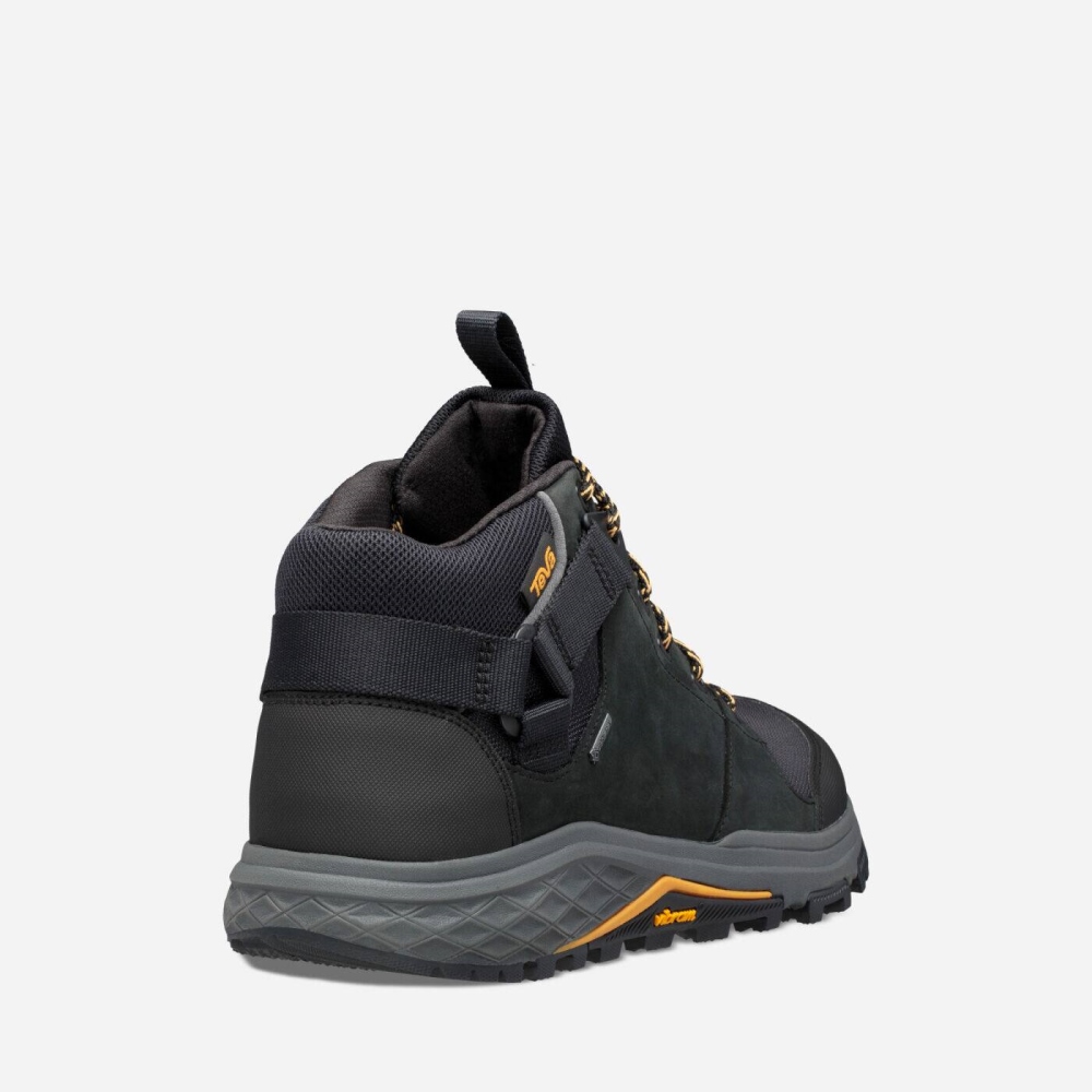 Black Men's Teva Grandview GTX Boots | 862-AJLGXM