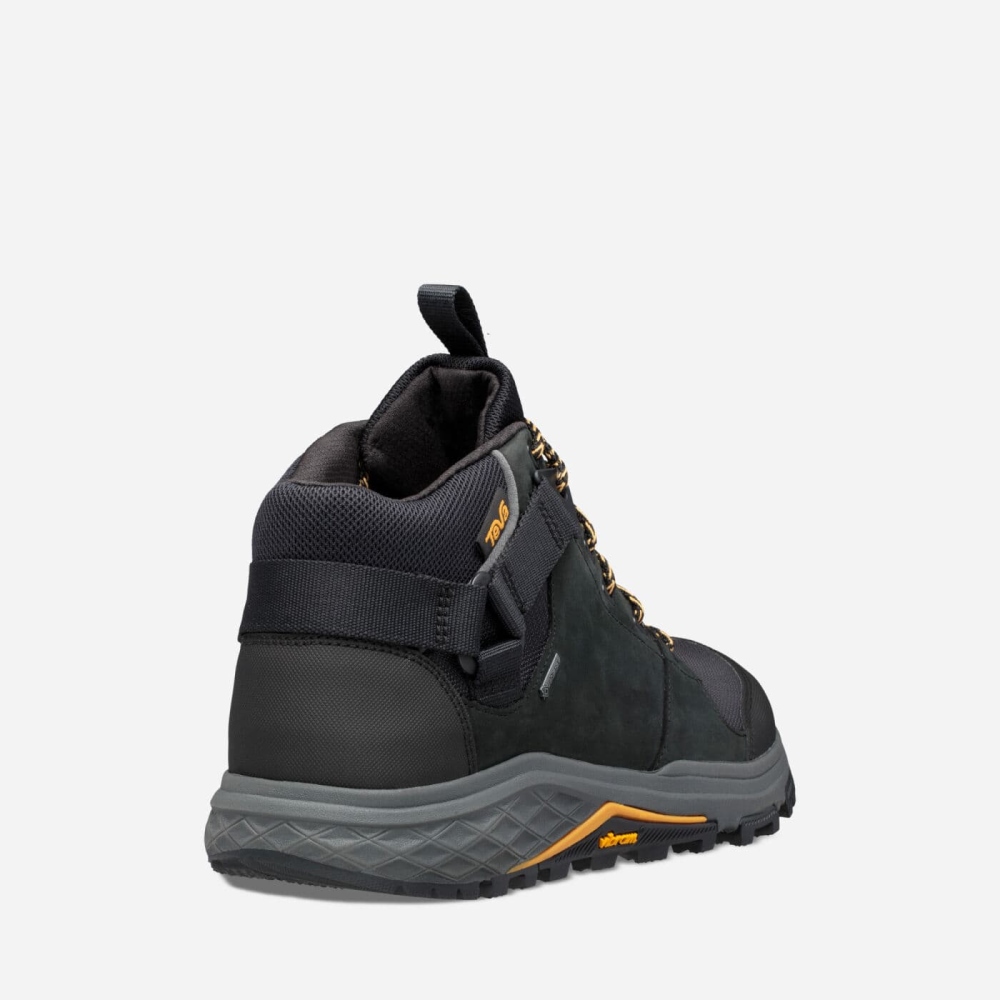 Black Men's Teva Grandview GTX Hiking Shoes | 193-RHAJPD