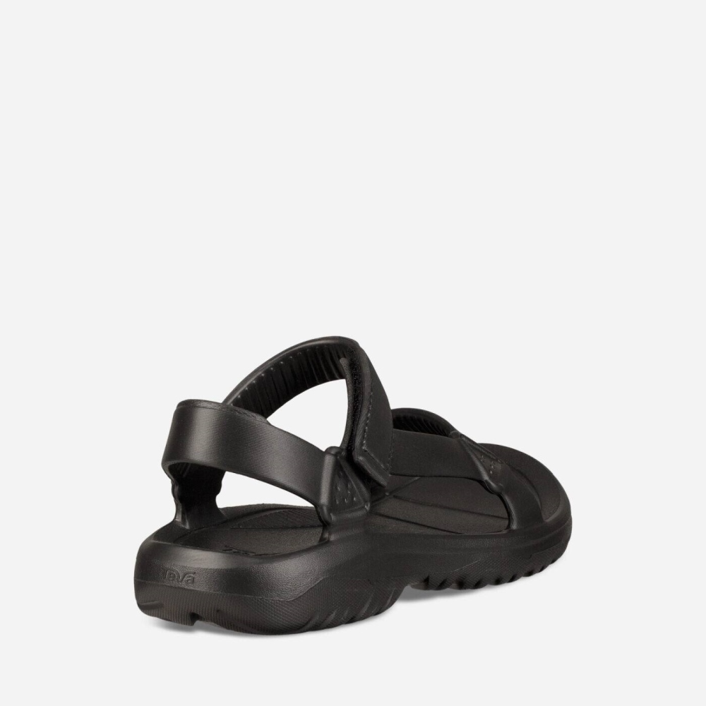 Black Men's Teva Hurricane Drift Sandals | 023-ZGXRET