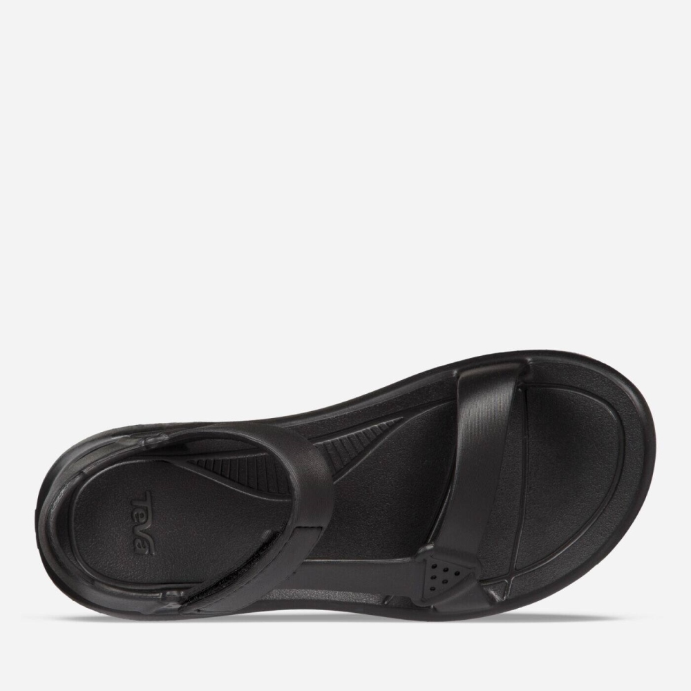 Black Men's Teva Hurricane Drift Sandals | 023-ZGXRET