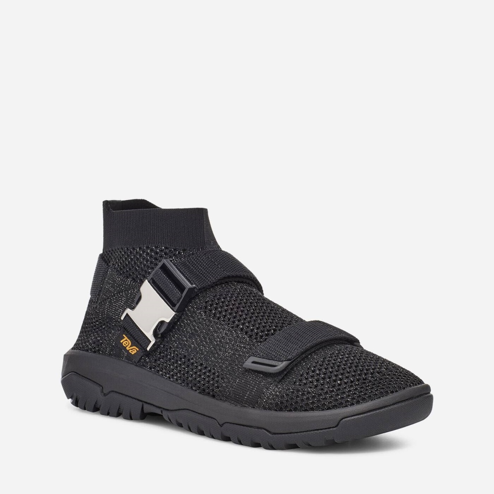 Black Men's Teva Hurricane Sock - Opening Ceremony Sandals | 794-DXTZSL