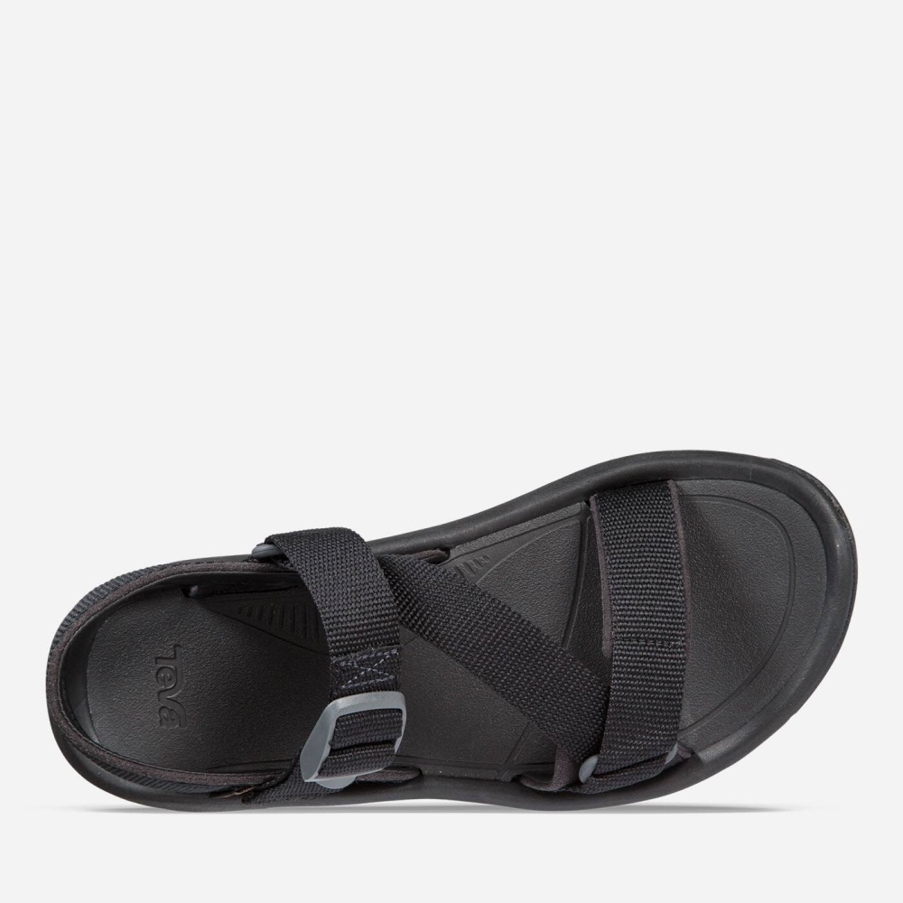 Black Men's Teva Hurricane XLT2 Cross Strap Hiking Sandals | 481-FQYTGN