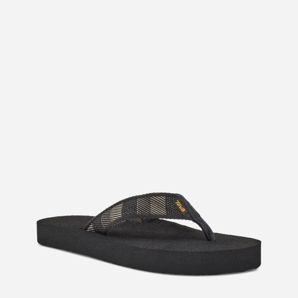 Black Men's Teva Original Mush Sandals | 546-SGXPEC