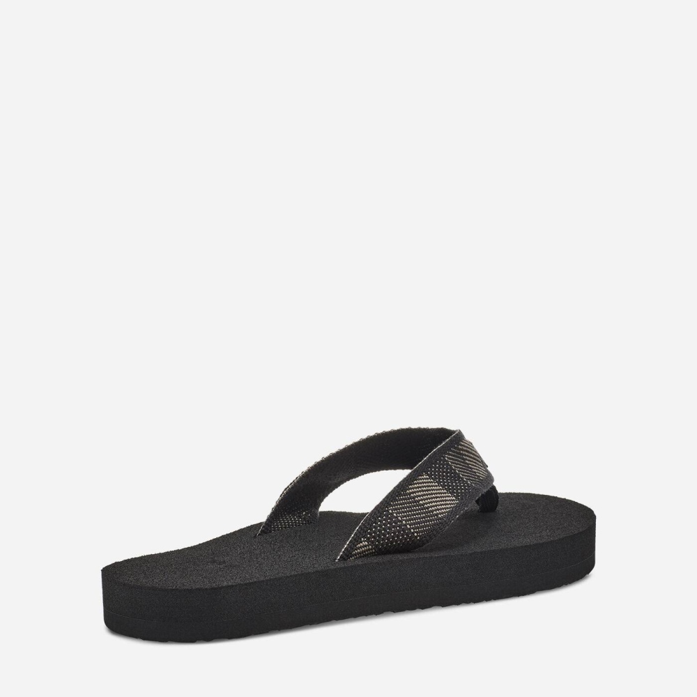 Black Men's Teva Original Mush Sandals | 546-SGXPEC