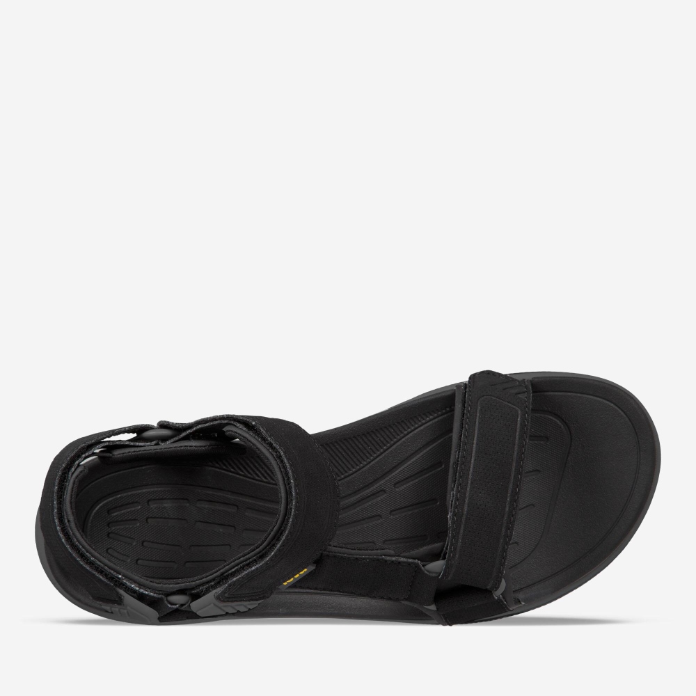 Black Men's Teva Strata Universal Sandals | 893-PZJOBR