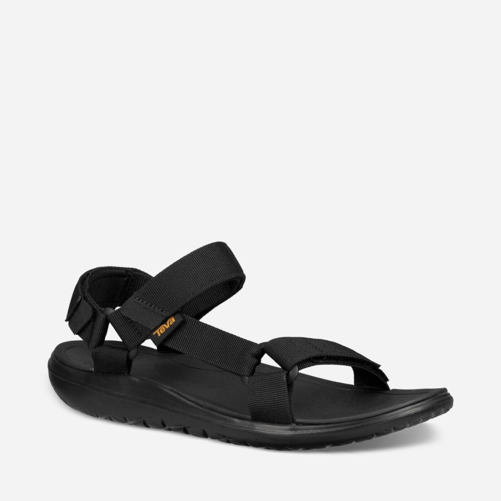 Black Men's Teva Terra Float Universal Lite Hiking Sandals | 146-NCYWIP