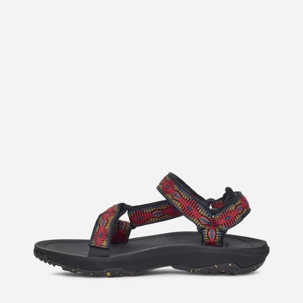 Black Red Kids' Teva Hurricane XLT2 Hiking Sandals | 360-ZQRISH