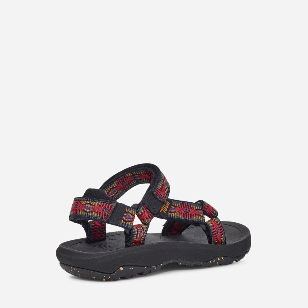 Black Red Kids' Teva Hurricane XLT2 Hiking Sandals | 360-ZQRISH