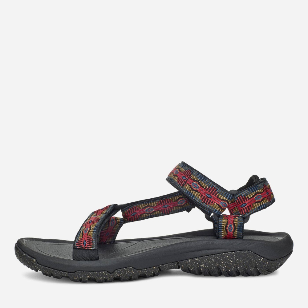 Black Red Men's Teva Hurricane XLT2 Sandals | 231-FJHSEB