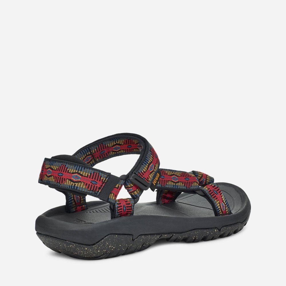 Black Red Men's Teva Hurricane XLT2 Sandals | 231-FJHSEB