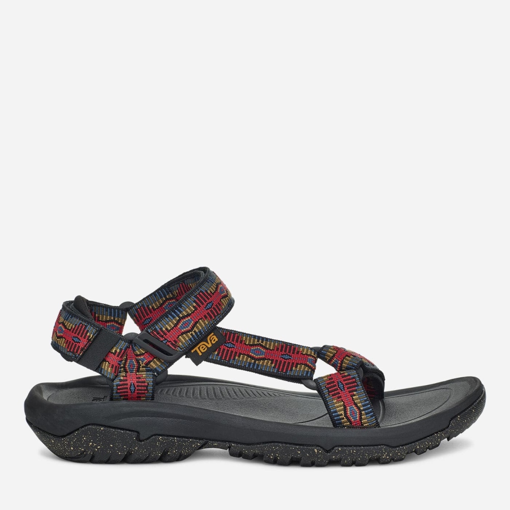 Black Red Men\'s Teva Hurricane XLT2 Sandals | 231-FJHSEB