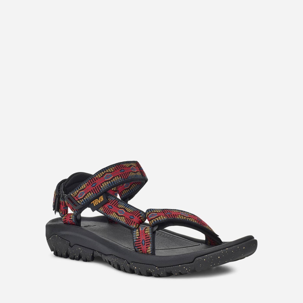 Black Red Women's Teva Hurricane XLT2 Hiking Sandals | 743-SXTAPQ