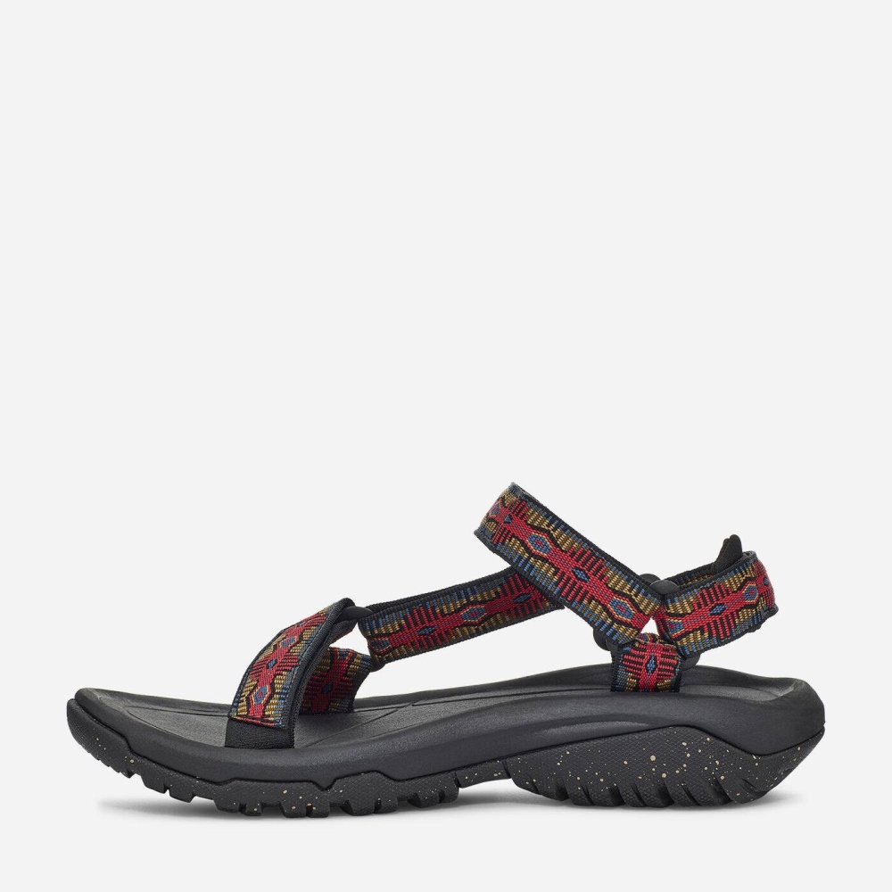 Black Red Women's Teva Hurricane XLT2 Hiking Sandals | 743-SXTAPQ