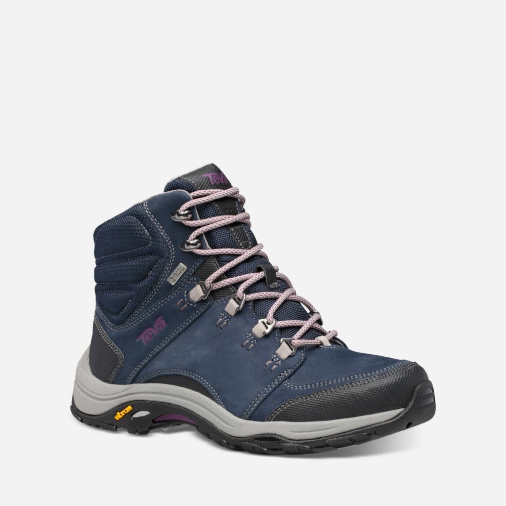 Black Women's Teva Montara Mid eVent Boots | 531-JYGXOI