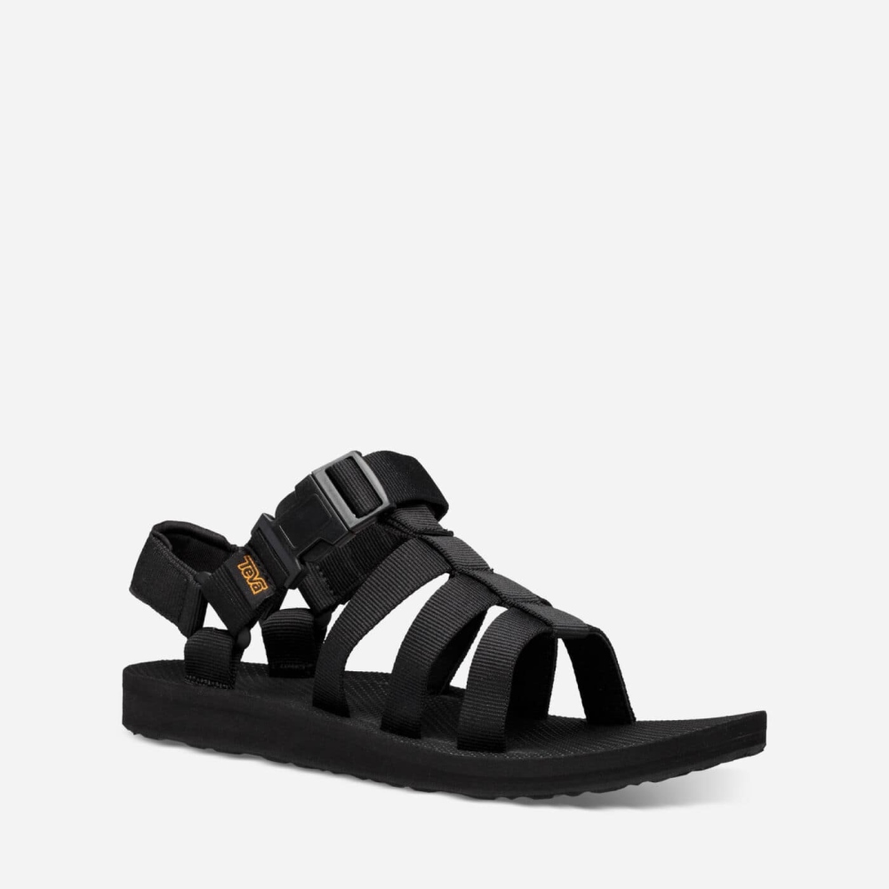 Black Women's Teva Original Dorado Hiking Sandals | 795-RJBGZT