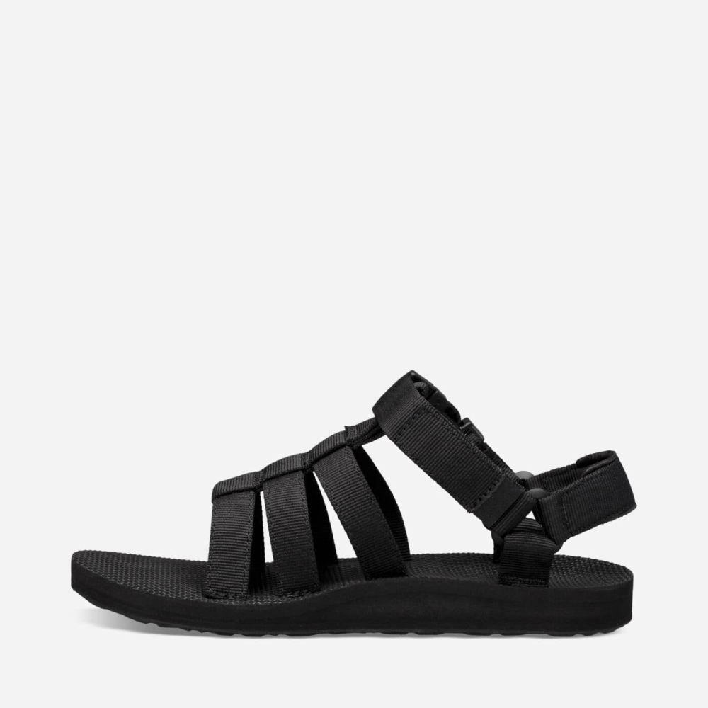 Black Women's Teva Original Dorado Hiking Sandals | 795-RJBGZT