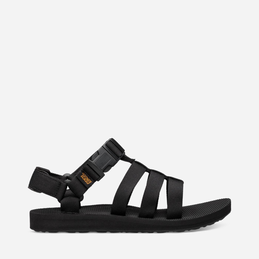 Black Women\'s Teva Original Dorado Hiking Sandals | 795-RJBGZT