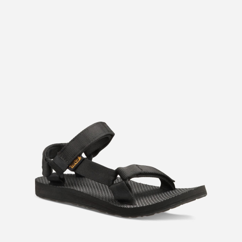 Black Women's Teva Original Universal Hiking Sandals | 104-DFELXV