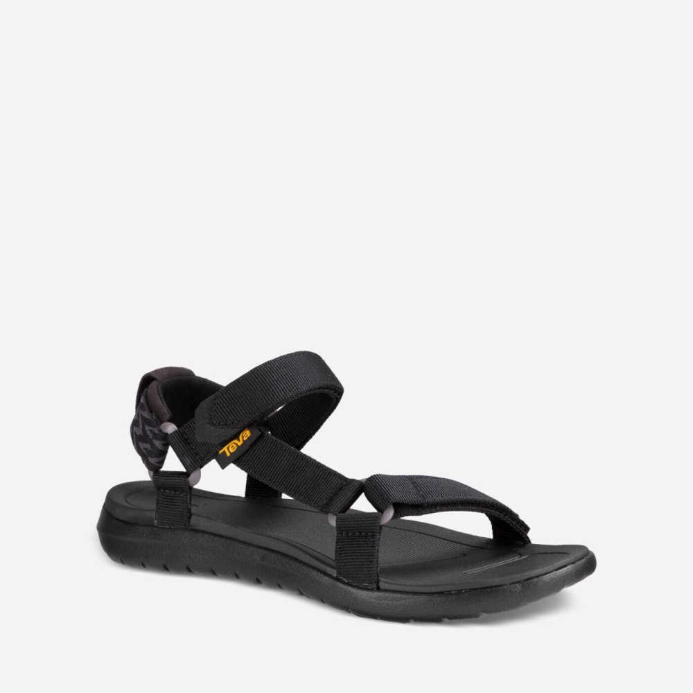 Black Women's Teva Sanborn Universal Hiking Sandals | 329-RUZDAV