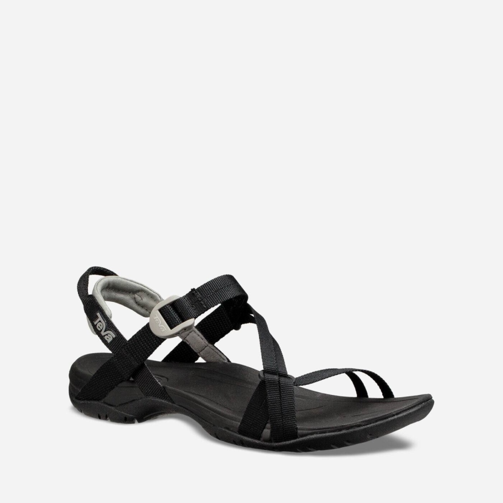 Black Women's Teva Sirra Hiking Sandals | 081-SZJKTO