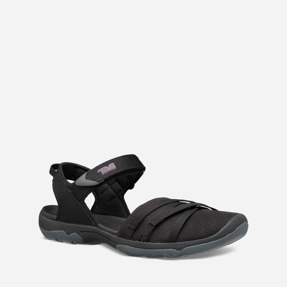 Black Women's Teva Tirra CT Hiking Sandals | 471-RCWVIU