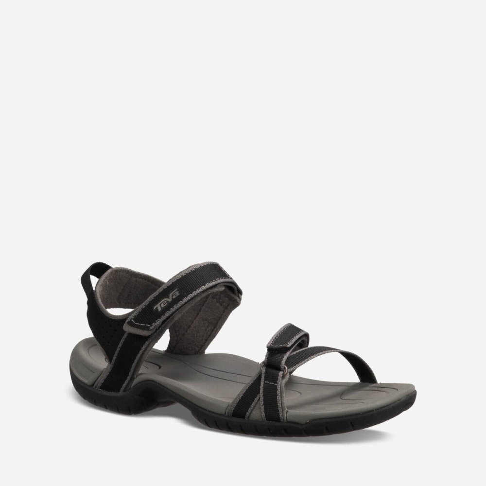 Black Women's Teva Verra Hiking Sandals | 064-LZJVRM