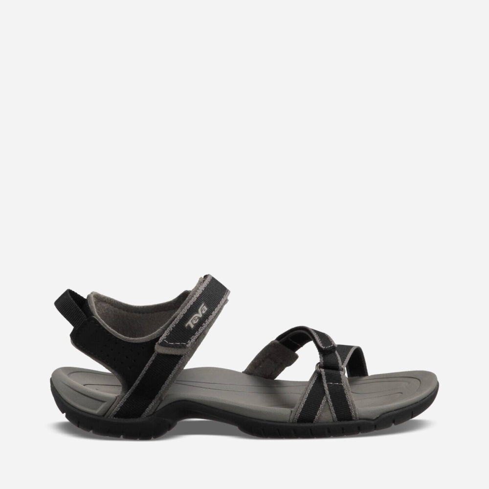 Black Women\'s Teva Verra Hiking Sandals | 064-LZJVRM