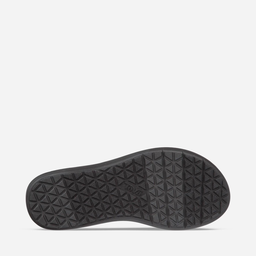 Black Women's Teva Voya Flip Flops | 960-NTZDSG