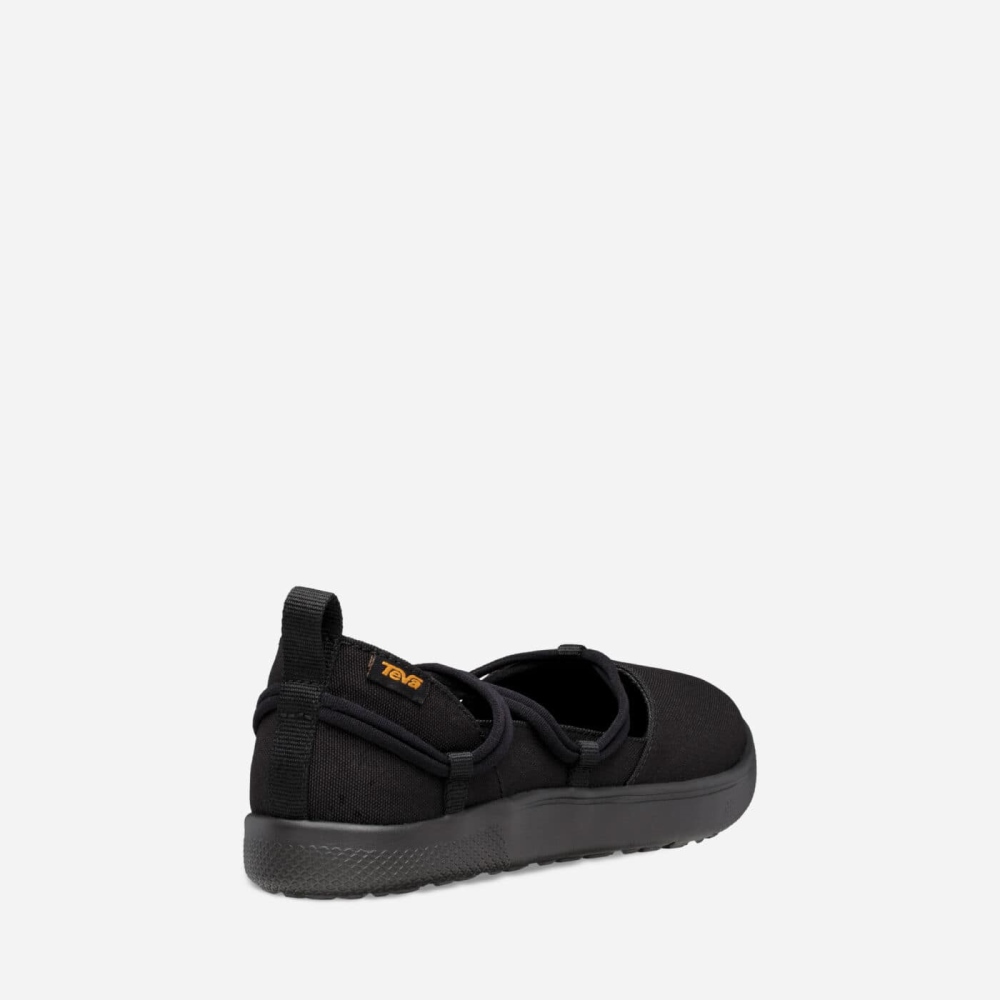 Black Women's Teva Voya Infinity MJ Slip On Shoes | 158-QRFPDT