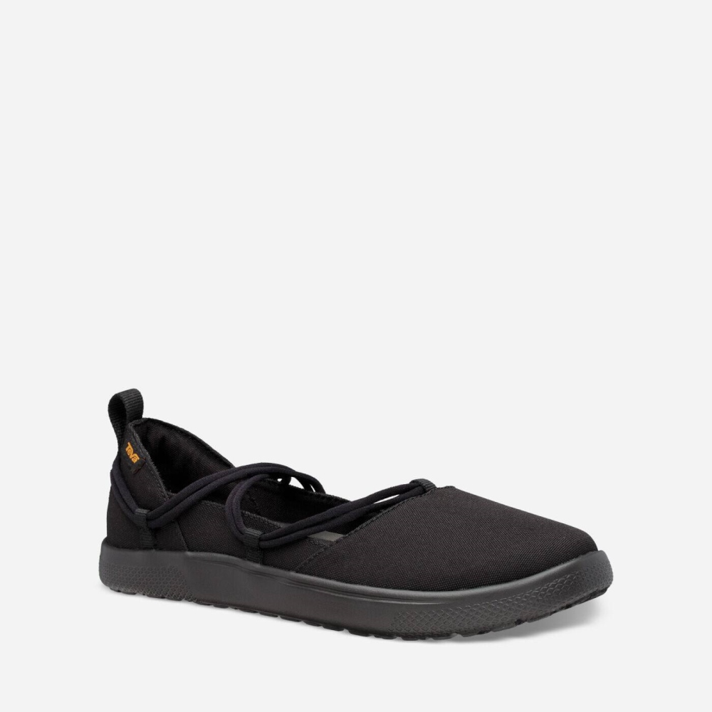 Black Women's Teva Voya Infinity MJ Sneakers | 675-YDSVFG