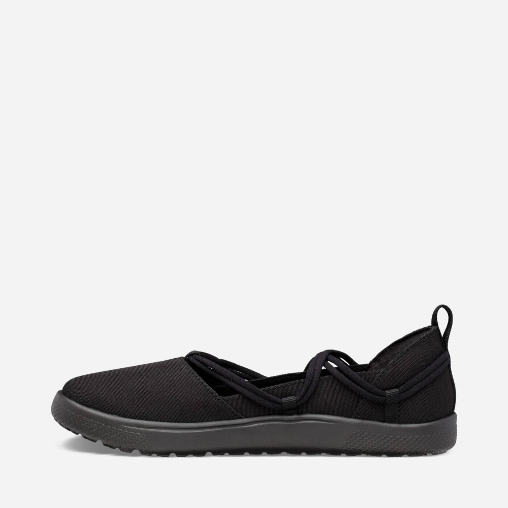 Black Women's Teva Voya Infinity MJ Sneakers | 675-YDSVFG