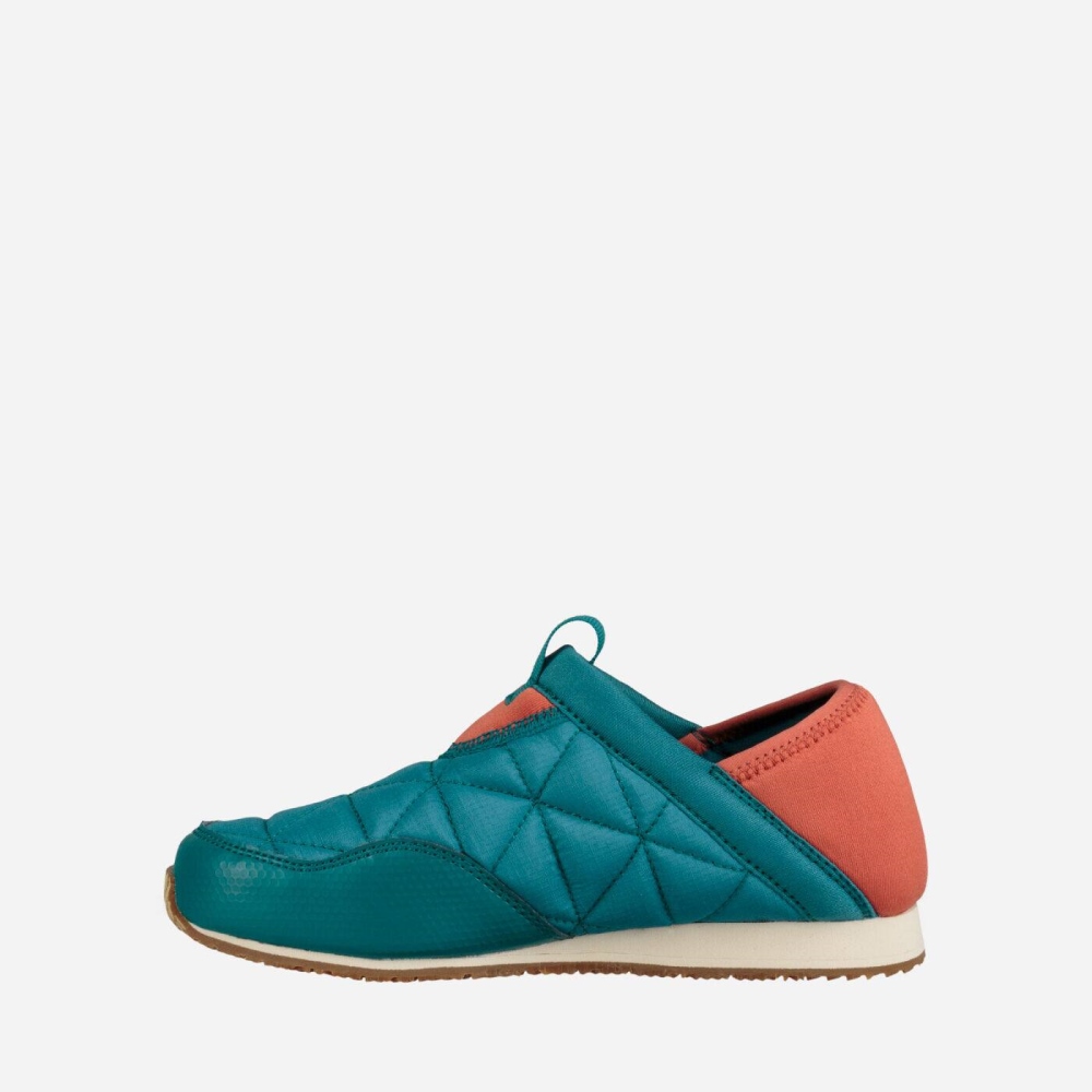 Blue Kids' Teva Ember Moc Slippers | 235-WIHKFN