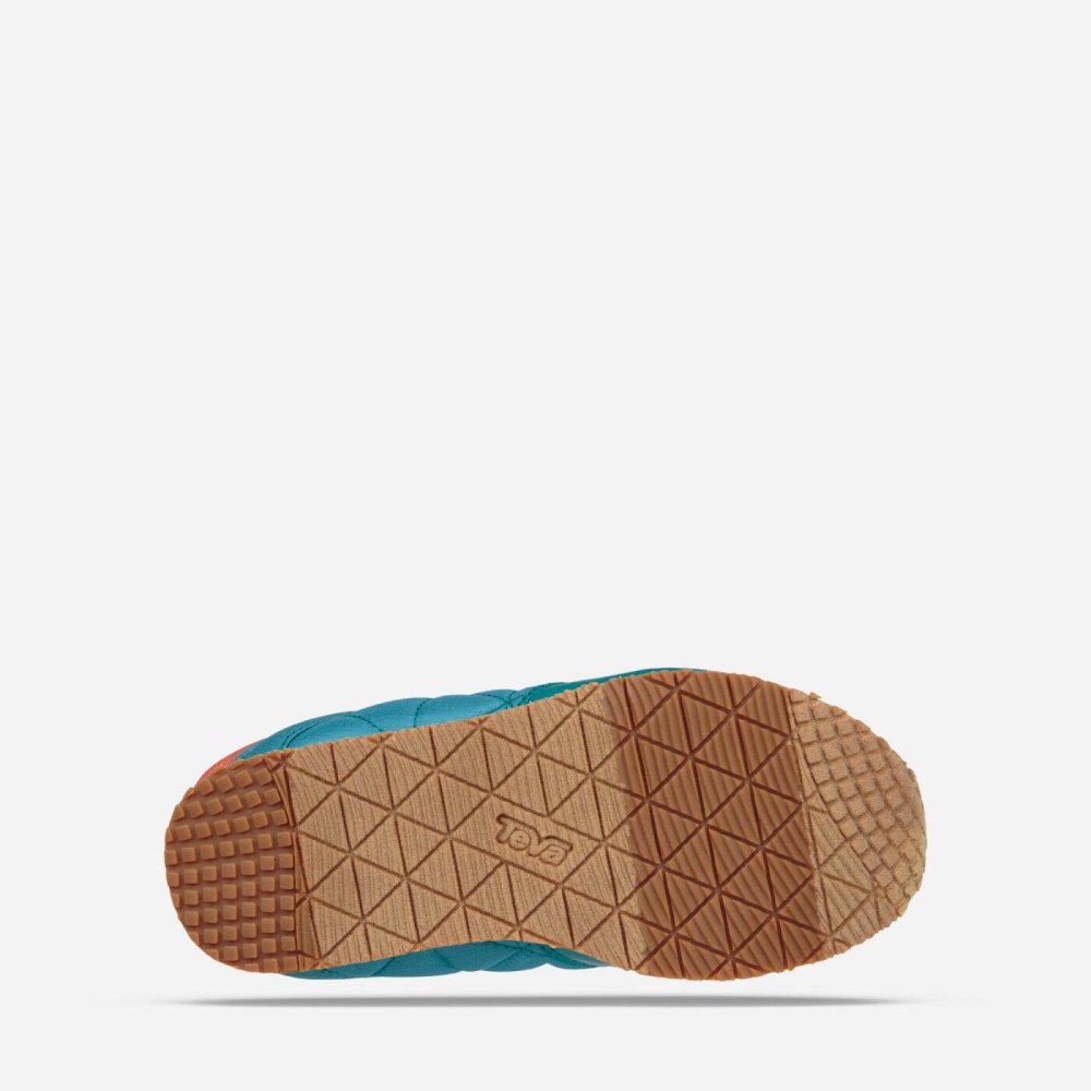 Blue Kids' Teva Ember Moc Slippers | 235-WIHKFN