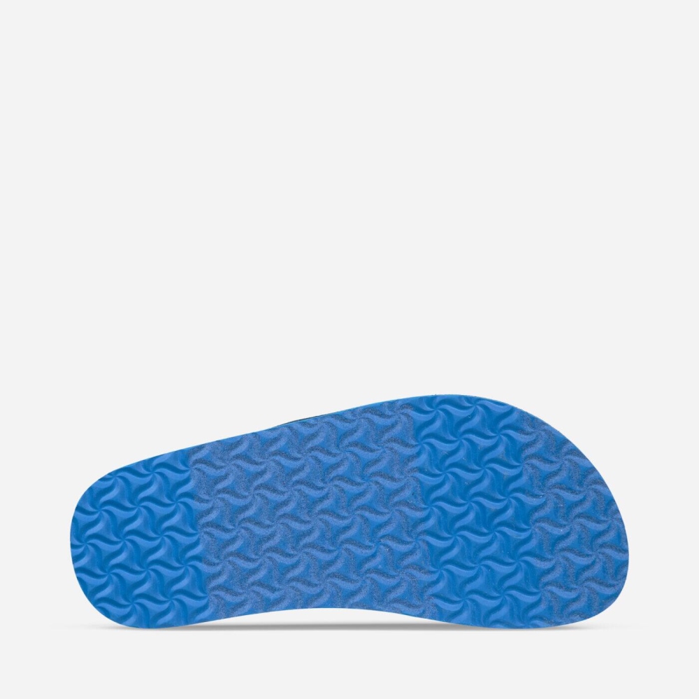 Blue Kids' Teva Mush II Flip Flops | 382-YJWZQF