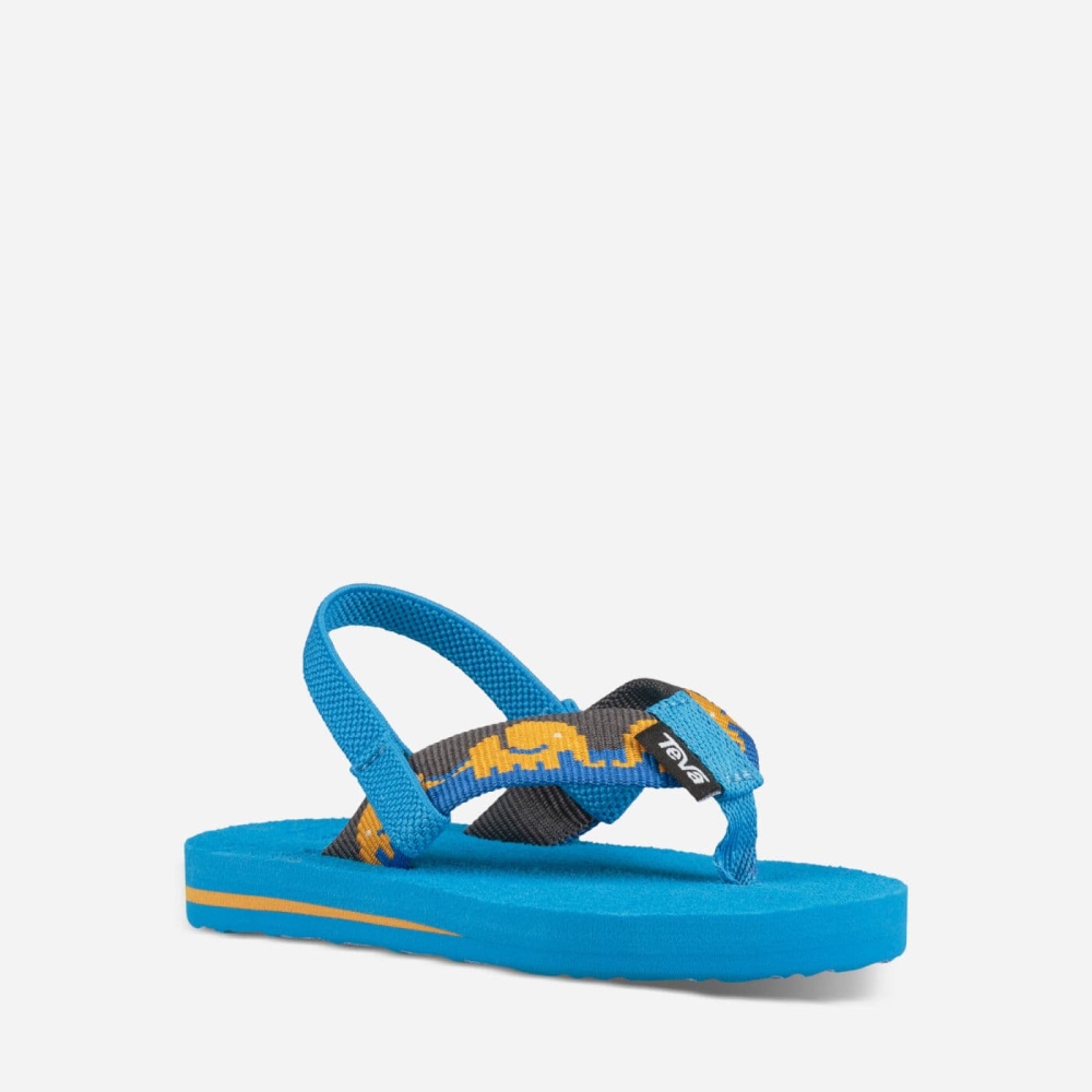 Blue Kids' Teva Mush II Flip Flops | 859-TCAVJO